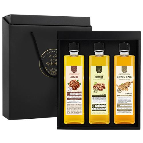 프리미엄 풍미기름선물세트(콩+땅콩+호두)